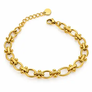 Revital & Renew Vintage Thick Oval Link Chain Bracelet