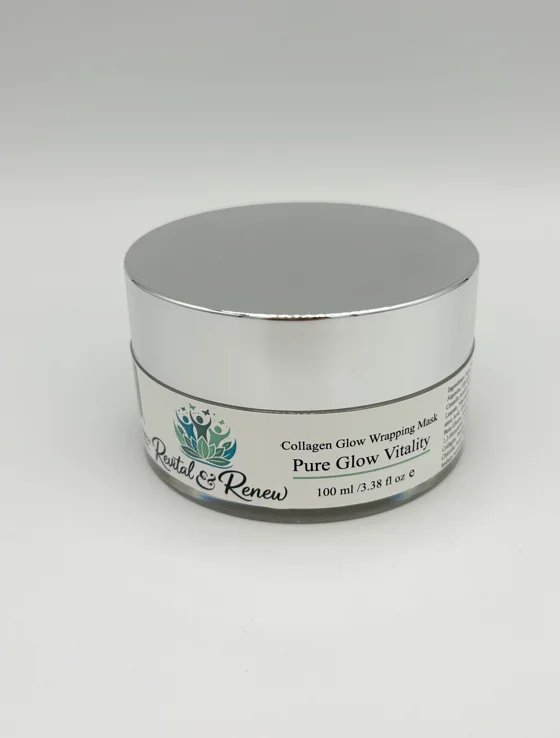 collagen glow wrapping mask pure glow vitality